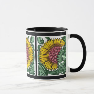 William de Morgan Tile Tasse