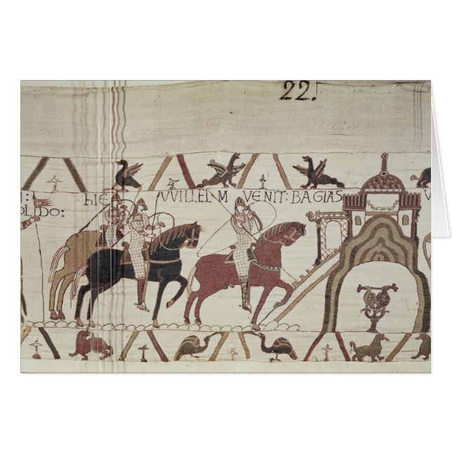William der Eroberer kommt in Bayeux an (Vorderseite (Horizontal))