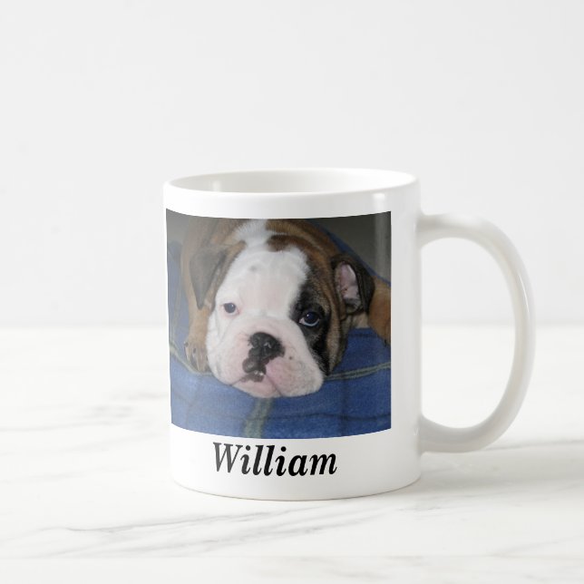 William die Bulldogge #2 Kaffeetasse (Rechts)