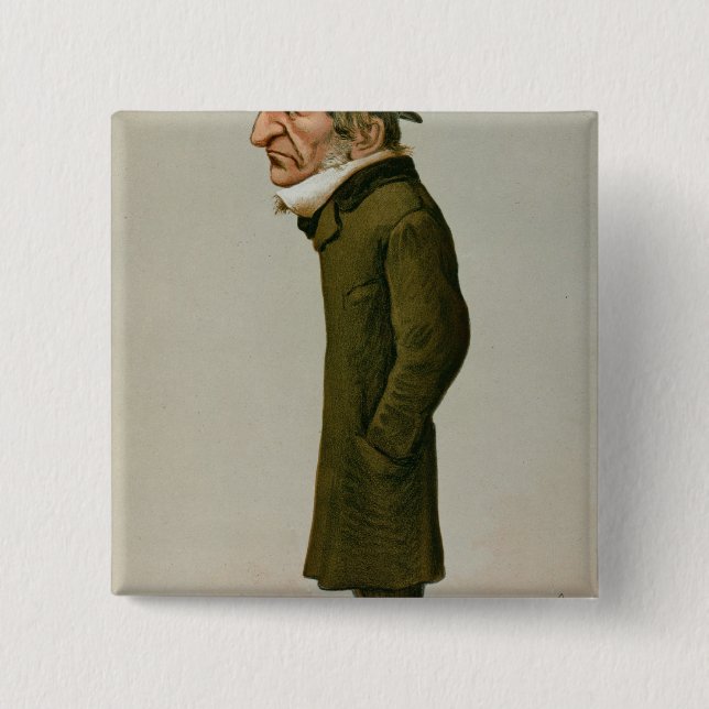 William Ewart Gladstone Button (Vorderseite)