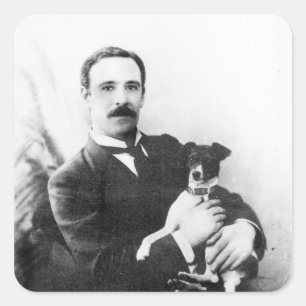 William Friese-Greene Quadratischer Aufkleber