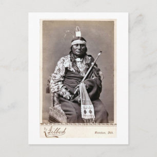 William Gilbert Gaul Native American Indian Postkarte