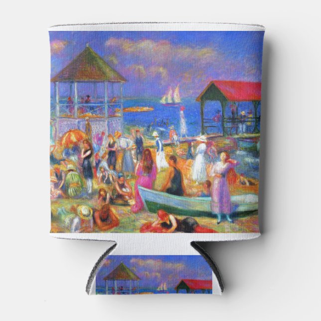 William Glackens Beach Scene Dosenkühler (Vorderseite)