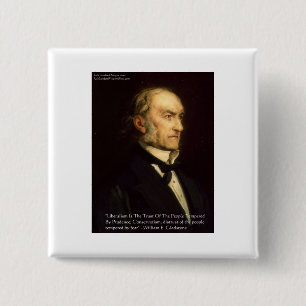 William Gladstone "Liberals & Conservative" Gesche Button