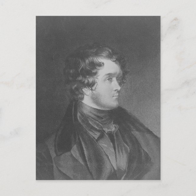 William Harrison Ainsworth Postkarte (Vorderseite)