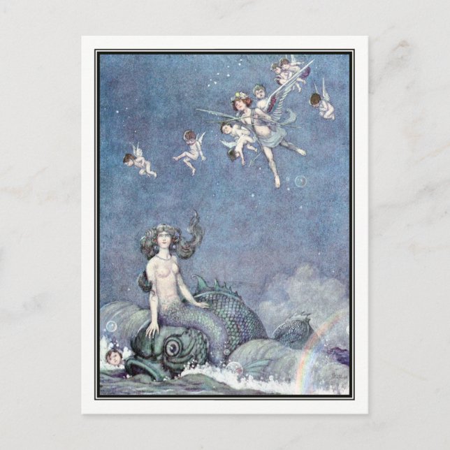 William Heath Robinson - Ein Sommernachtstraum Postkarte (Vorderseite)