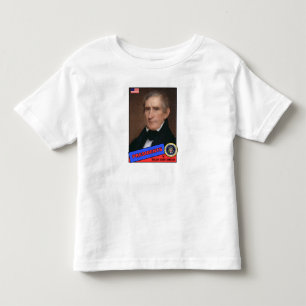 William Henry Harrison Baseballkarte Kleinkind T-shirt