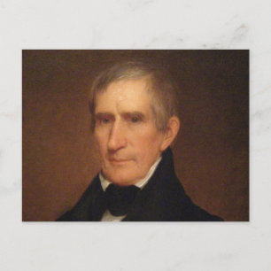 William Henry Harrison Postkarte