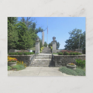 William Henry Harrison Tomb Postkarte