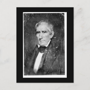 William Henry Harrison Vintag Foto Postcard Postkarte