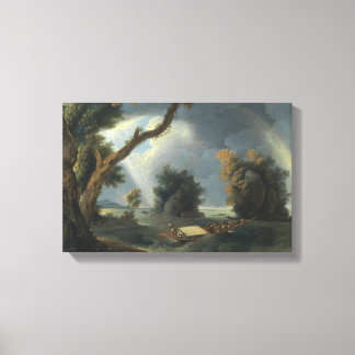 William Hodges Sturm auf dem Ganges Leinwanddruck