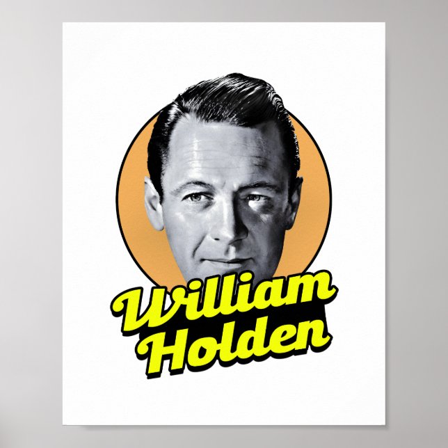 William Holden Klassiker Poster (Vorne)