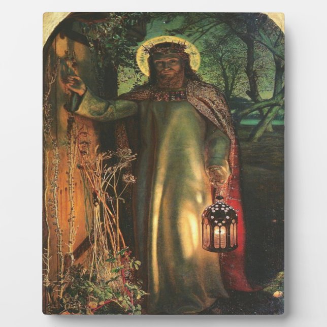 William Holman jagt das Licht der Welt Fotoplatte (Vorderseite)