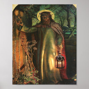 William Holman jagt das Licht der Welt Poster
