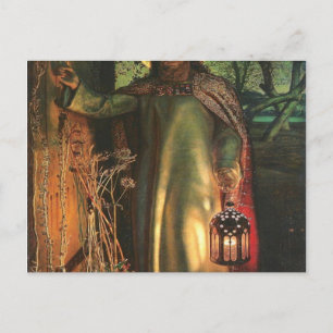 William Holman jagt das Licht der Welt Postkarte