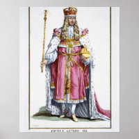 William III (1650-1702) von Orange, 1780 (gefärbt)