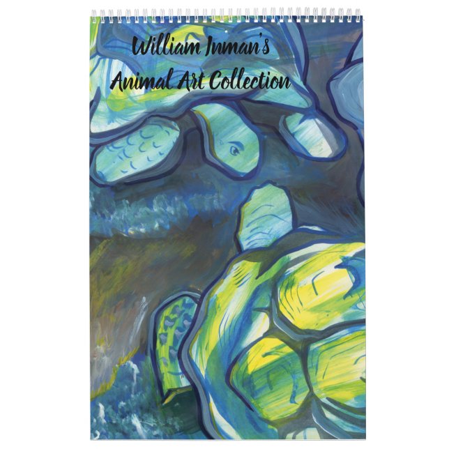 William Inmans Kalender der Tierkunst (Titelbild)