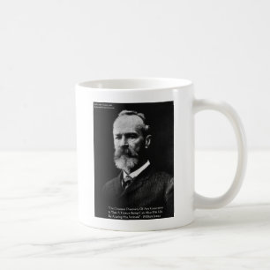 William James "Einstellung" Weisheit Zitat Geschen Kaffeetasse