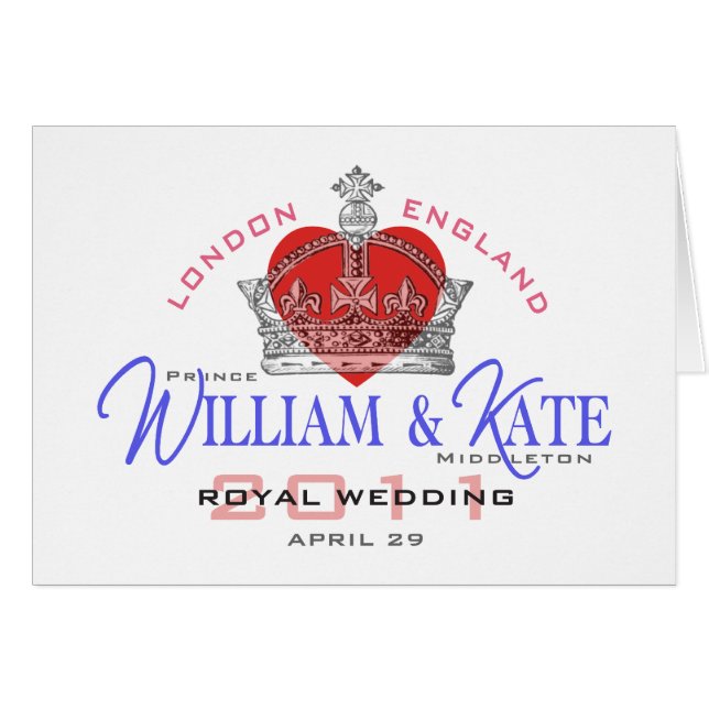 William & Kate Mariage royal (Devant horizontal)