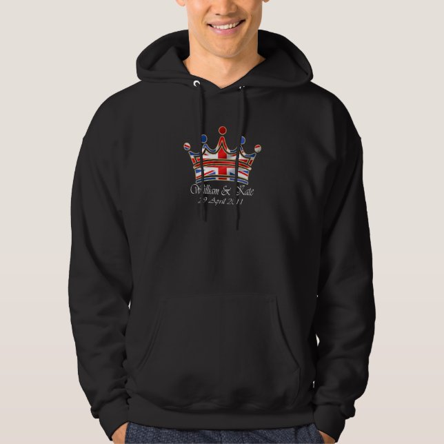 William & Kate Wedding Hoodie (Vorderseite)