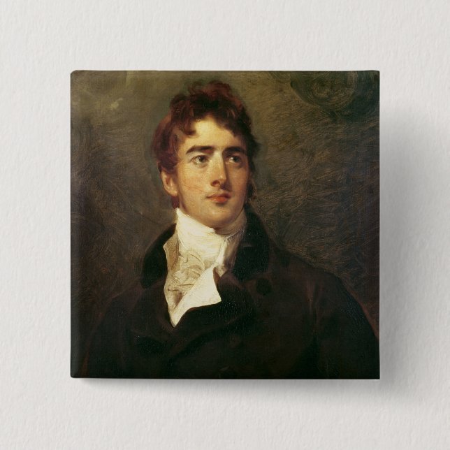 William-Lamm, 2. Vicomte Melbourne Button (Vorderseite)