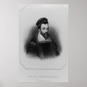 William Maitland of Lethington Poster