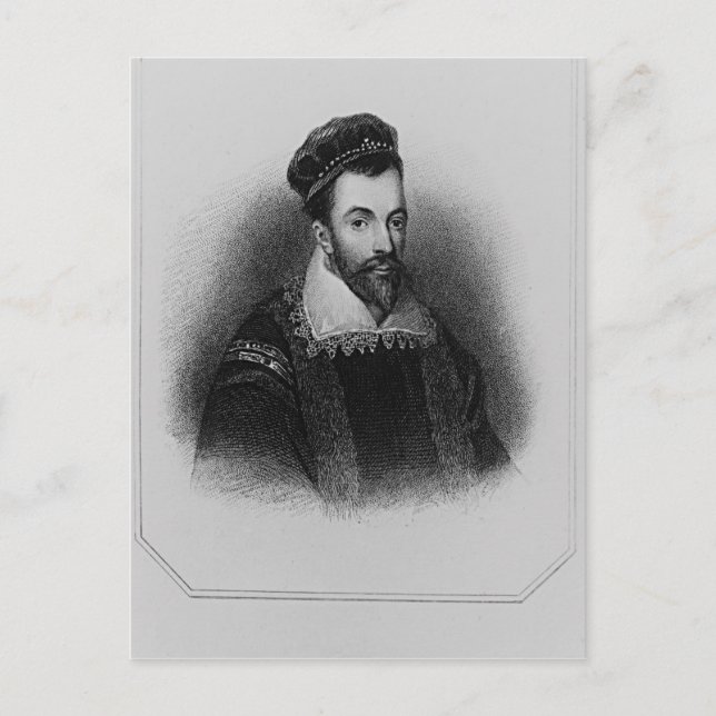 William Maitland von Lethington Postkarte (Vorderseite)