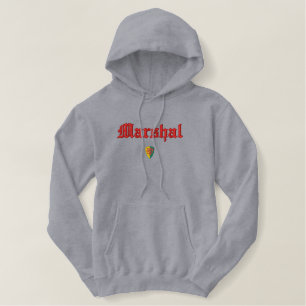 William-Marschall-Wappen stickte Hoodie