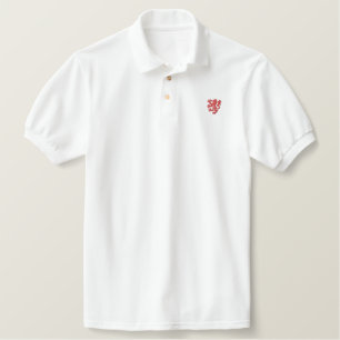 William Marshal Lion besticktes Shirt