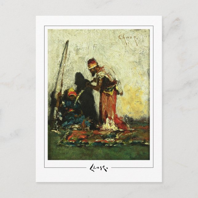 William Merritt Chase #313 - Fine Art Postcard Postkarte (Vorderseite)