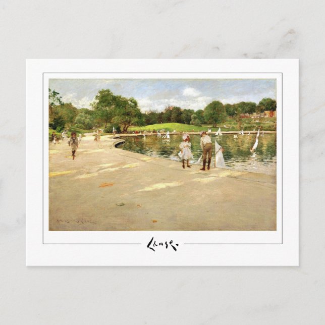 William Merritt Chase #346 - Carte postale Art (Devant)