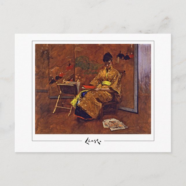 William Merritt Chase #356 - Fine Art Postcard Postkarte (Vorderseite)