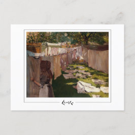 William Merritt Chase #53 - Fine Art Postcard Postkarte