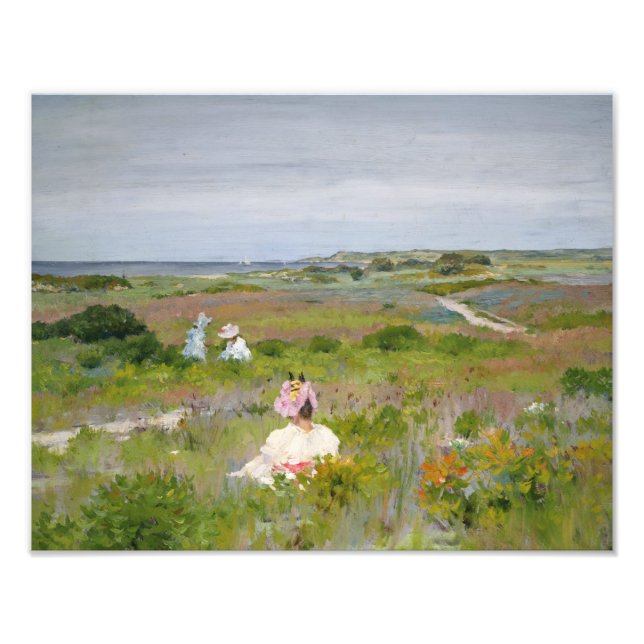 William Merritt Chase - Landscape - Shinnecock, Fotodruck (Vorne)