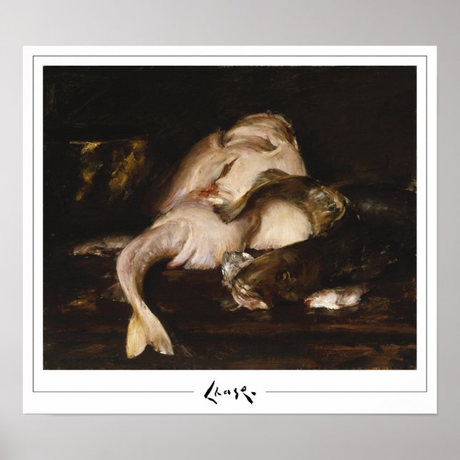 William Merritt Chase Zedign Art Poster #13 (Vorne)