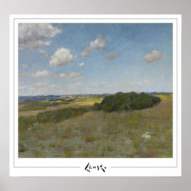 William Merritt Chase Zedign Art Poster #16 (Vorne)