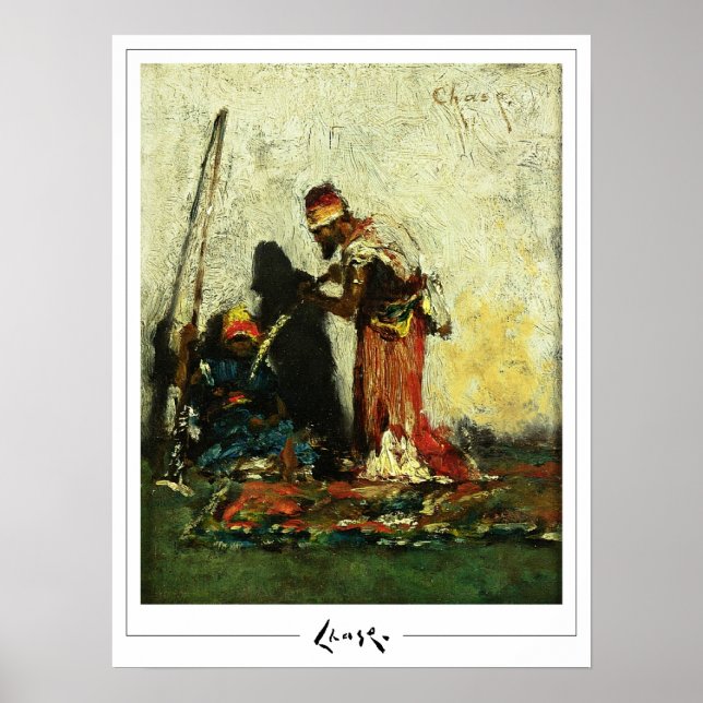 William Merritt Chase Zedign Art Poster #313 (Vorne)