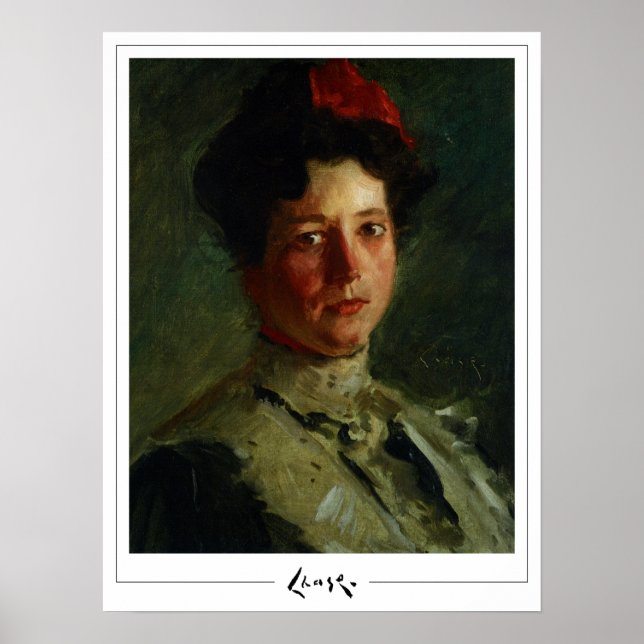 William Merritt Chase Zedign Art Poster #323 (Vorne)