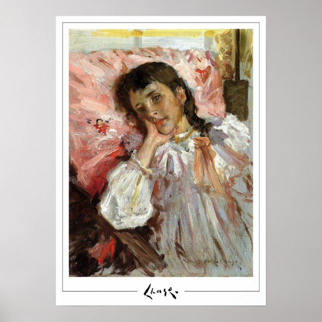 William Merritt Chase Zedign Art Poster #329 (Vorne)