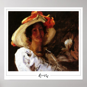 William Merritt Chase Zedign Poster d'art #266