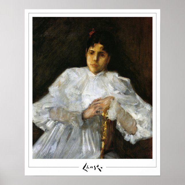 William Merritt Chase Zedign Poster d'art #295 (Devant)