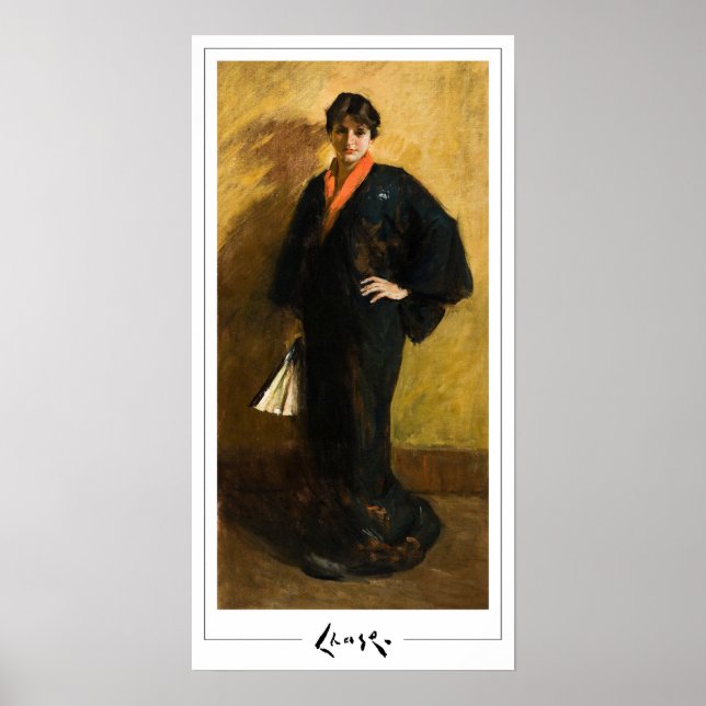 William Merritt Chase Zedign Poster d'art #6 (Devant)