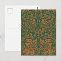 William Morris 1881 Vögel, Kaninchen-Muster