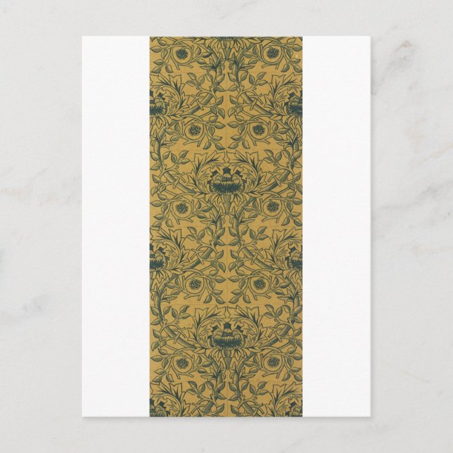 William Morris 2 Postkarte (Vorderseite)