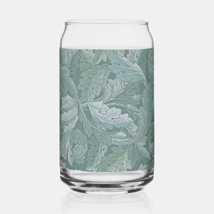 William Morris Acanthus Blatt Teal Blau Muster Dosenglas