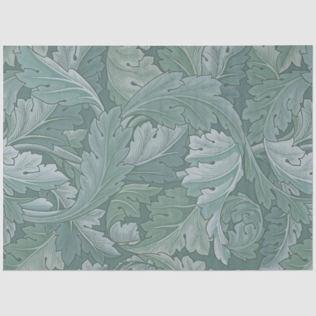William Morris Acanthus Botanical Harmony Classic Seidenpapier (Vorderseite)