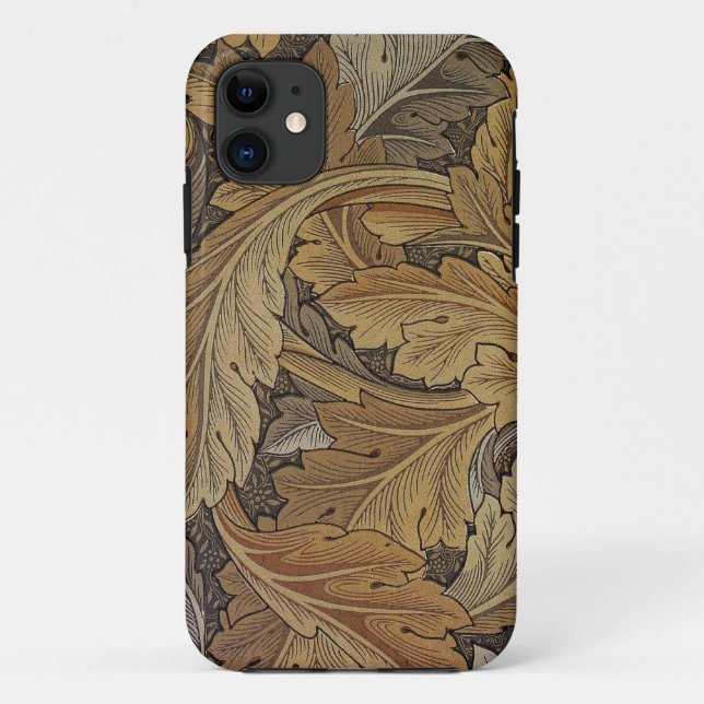 William Morris Acanthus Coque iphone Motif (Dos)