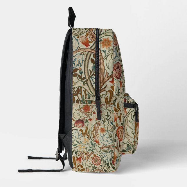 William Morris Acanthus Embroidery Muster Bedruckter Rucksack (Links)