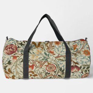 William Morris Acanthus Embroidery Muster Duffle Bag