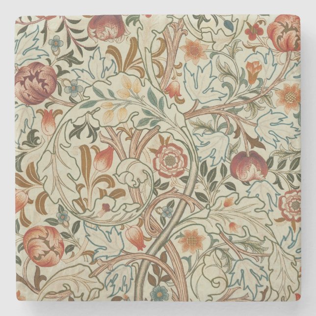 William Morris Acanthus Embroidery Muster Steinuntersetzer (Vorderseite)